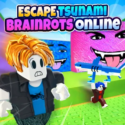 Play Escape Tsunami Brainrots Online game
