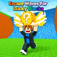 Escape Waves For Lucky Blocks game Play Escape Waves For Lucky Blocks game