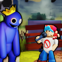 Play FNF Vs Rainbow Friends now!