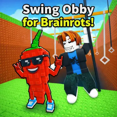 Play Swing Obby for Brainrots! game