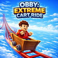 Play Obby: Extreme Cart Ride now!