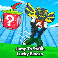 Play Jump To Steal Lucky Blocks now!