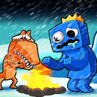 Play Rainbow Friends Survival now!