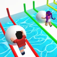 Play Snow Ball Racing Multiplayer game